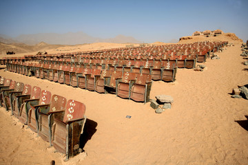Theater in der Wüste auf dem Sinai