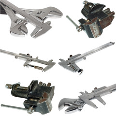 Plane isolated on a white background.