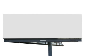 Blank billboard