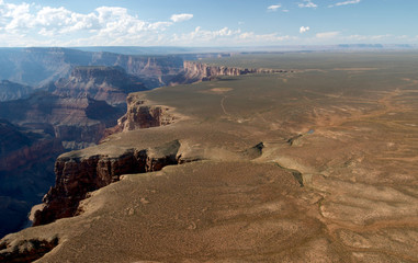 approaching grand canyon