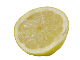 citron coupé en deux