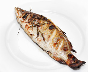 Barbecue of Sea Bass