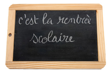 Rentrée scolaire