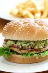 Guacamole Chicken Burger