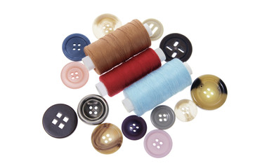 Buttons and Spools of Thread