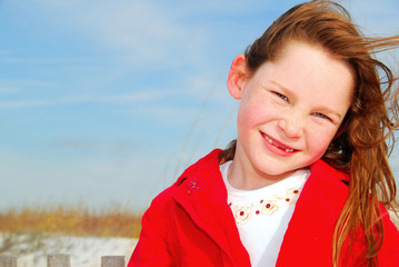 Girl at seashore © Cheryl Casey