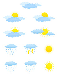 simple weather symbols