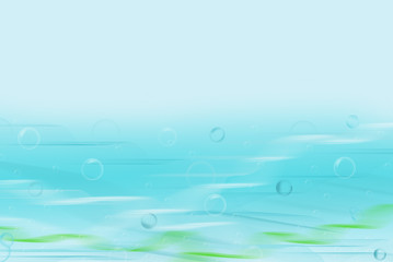 Fototapeta na wymiar Aqua Bubbles