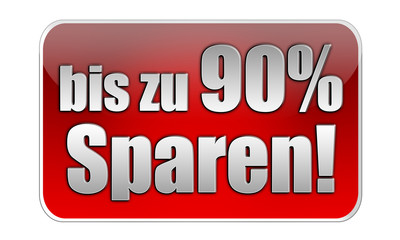 90 prozent sparen