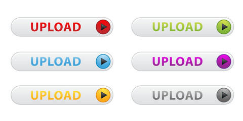 "Upload" buttons (various colors)