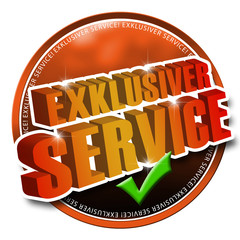 Button exklusiver Service