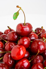 Pile of cherries