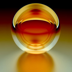 Red Crystal Sphere