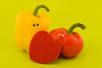 two of pepper and the heart