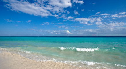 Fototapeta premium Beautiful beach and sea