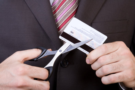 Bankruptcy - to scissors a credit card