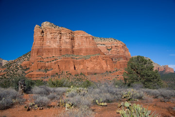 Fototapeta premium Courthouse Butte in Sedona, Arizona