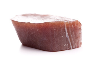 Filet von Thunfisch von vorne
