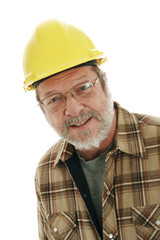portrait of a construction man