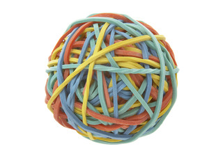 rubber ball colorful