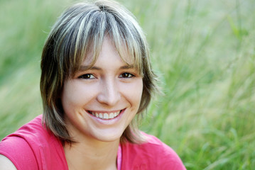 Fototapeta premium Junge Frau