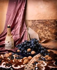 Still life with grape