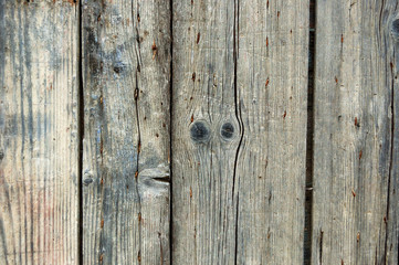 Weathered wooden fence texture