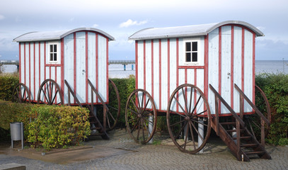 Badekarren in Bansin