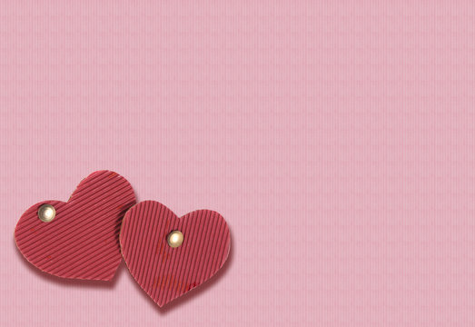 Background with hearts