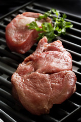 uncooked tenderloin fillet