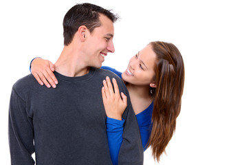 Young Happy Couple in Love