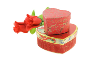 Heart shape gift boxes