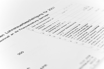 elektronische Lohnsteuerbescheinigung