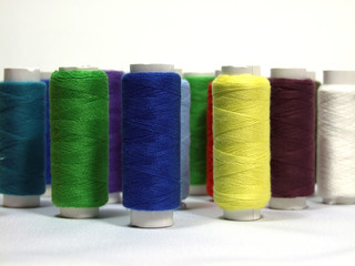 Coloured threads