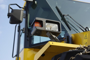 Fototapeta premium 除雪ドーザの目