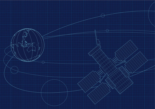 Space satellite