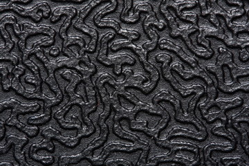 Black relief texture