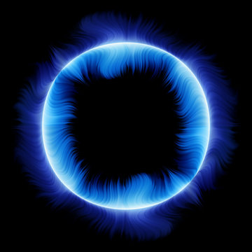 Blue Fire Circle