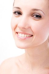 Obraz premium Młoda ładna kobieta