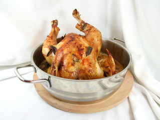 Roasted chicken