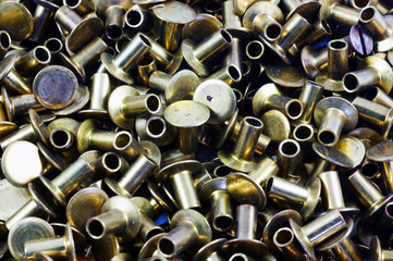 Group of rivets.