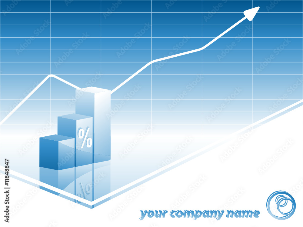 Poster business backdrop with bar graphs. elements for design