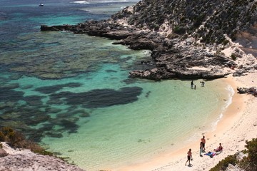 Little Parakeet  Bay on Rottnest Island, Australia