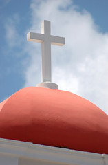 A Cross at Castillo El Morro in San Juan, Puerto Rico