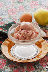 Sorbetto di mirtilli al latticello