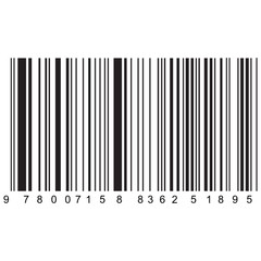 realistic barcode vector , easily editable