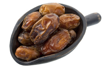 scoop of dried medjool dates