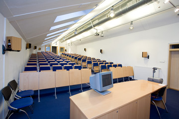 empty classroom