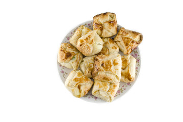 Baked curd torts