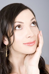 Obraz premium brunette woman